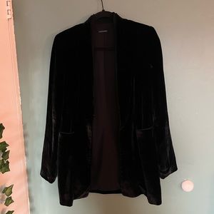 Black Velvet Blazer